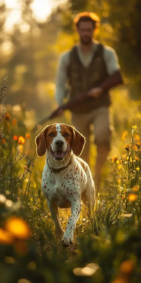 fond d ecran mobile chien chasseur 31