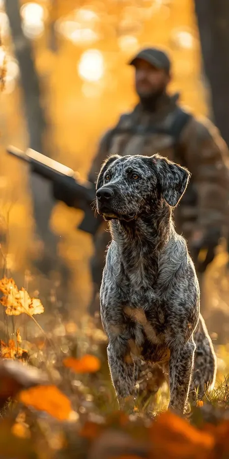 fond d ecran mobile chien chasseur 40