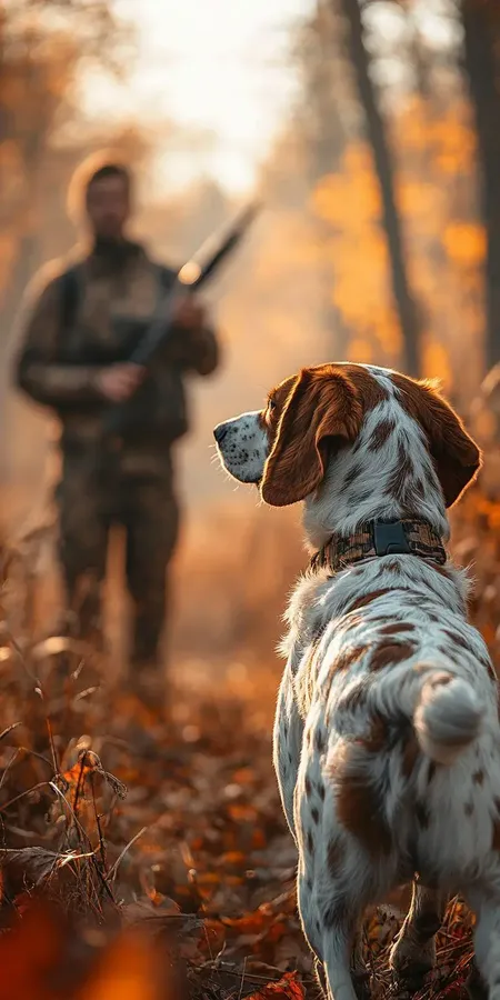 fond d ecran mobile chien chasseur 43