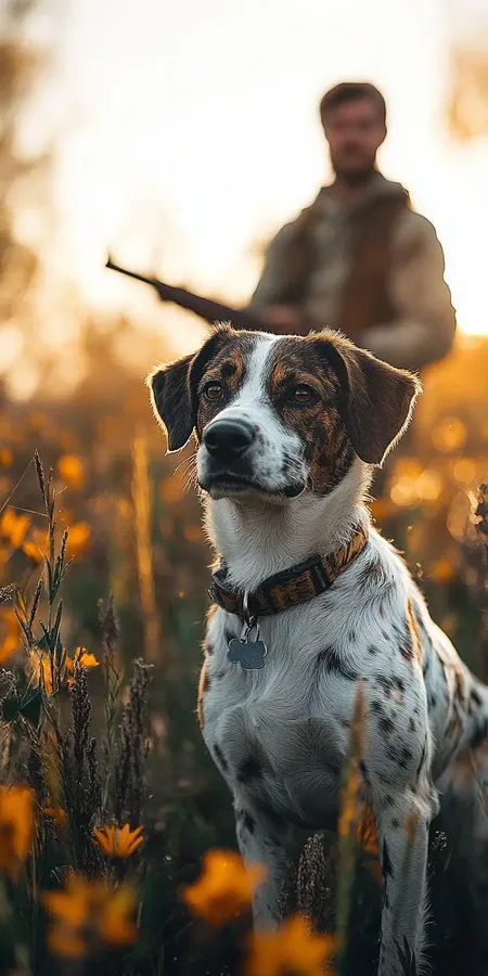 fond d ecran mobile chien chasseur 5