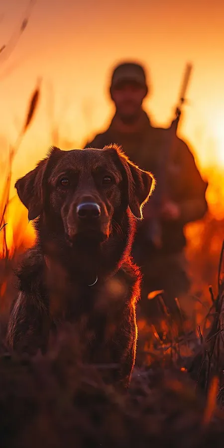 fond d ecran mobile chien chasseur 70