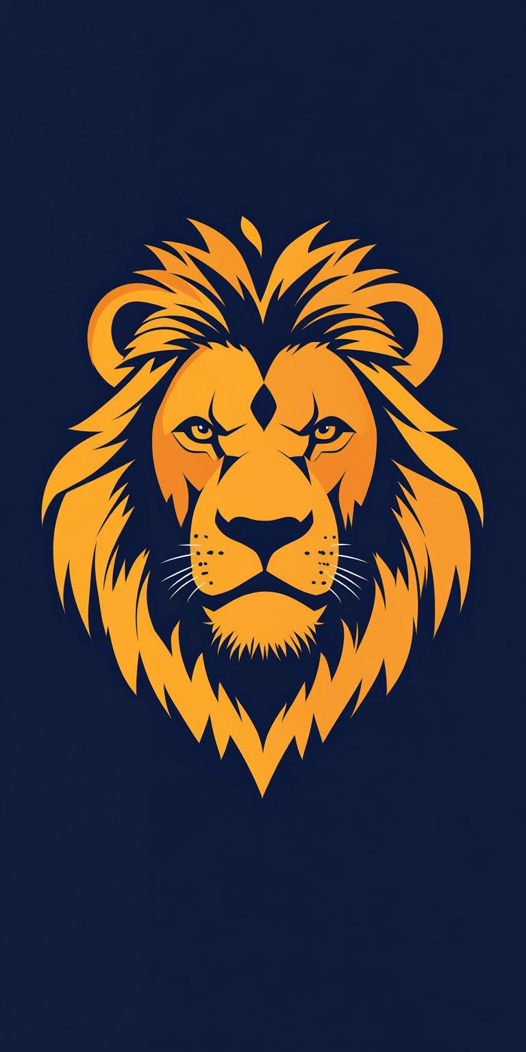 Fond d'écran lion pour mobile 16