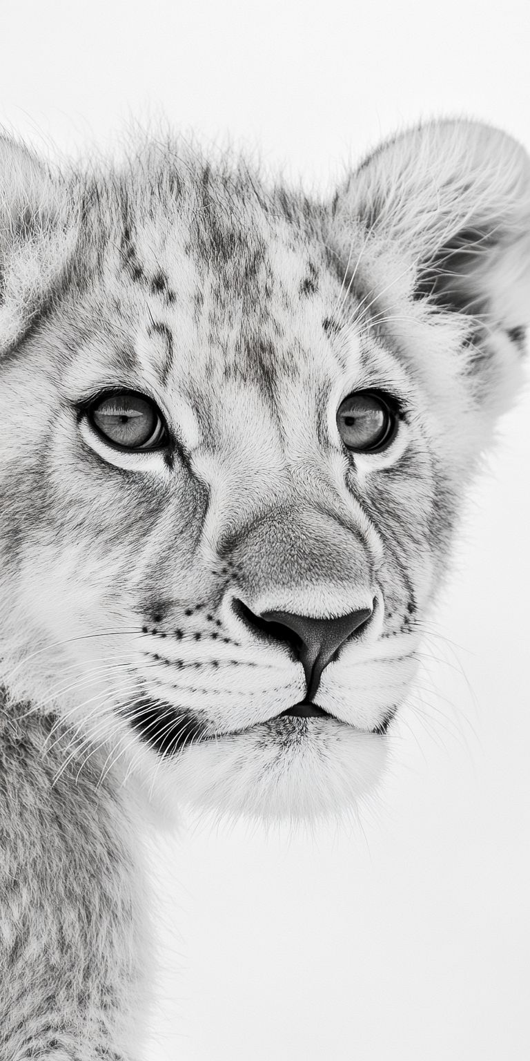 Fond d'écran lion pour mobile 8