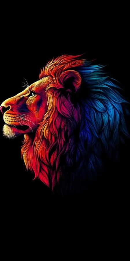 fond d ecran lion pour mobile 23