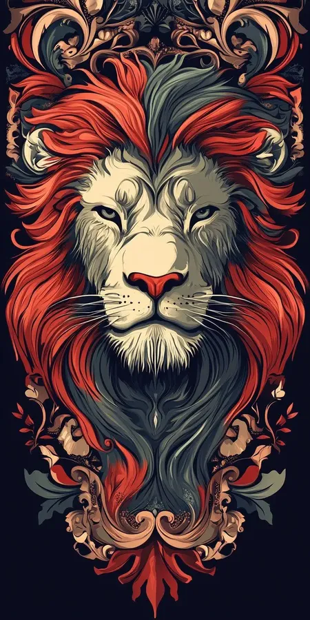 fond d ecran lion pour mobile 25