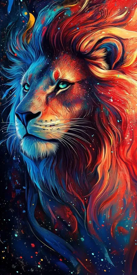 fond d ecran lion pour mobile 31