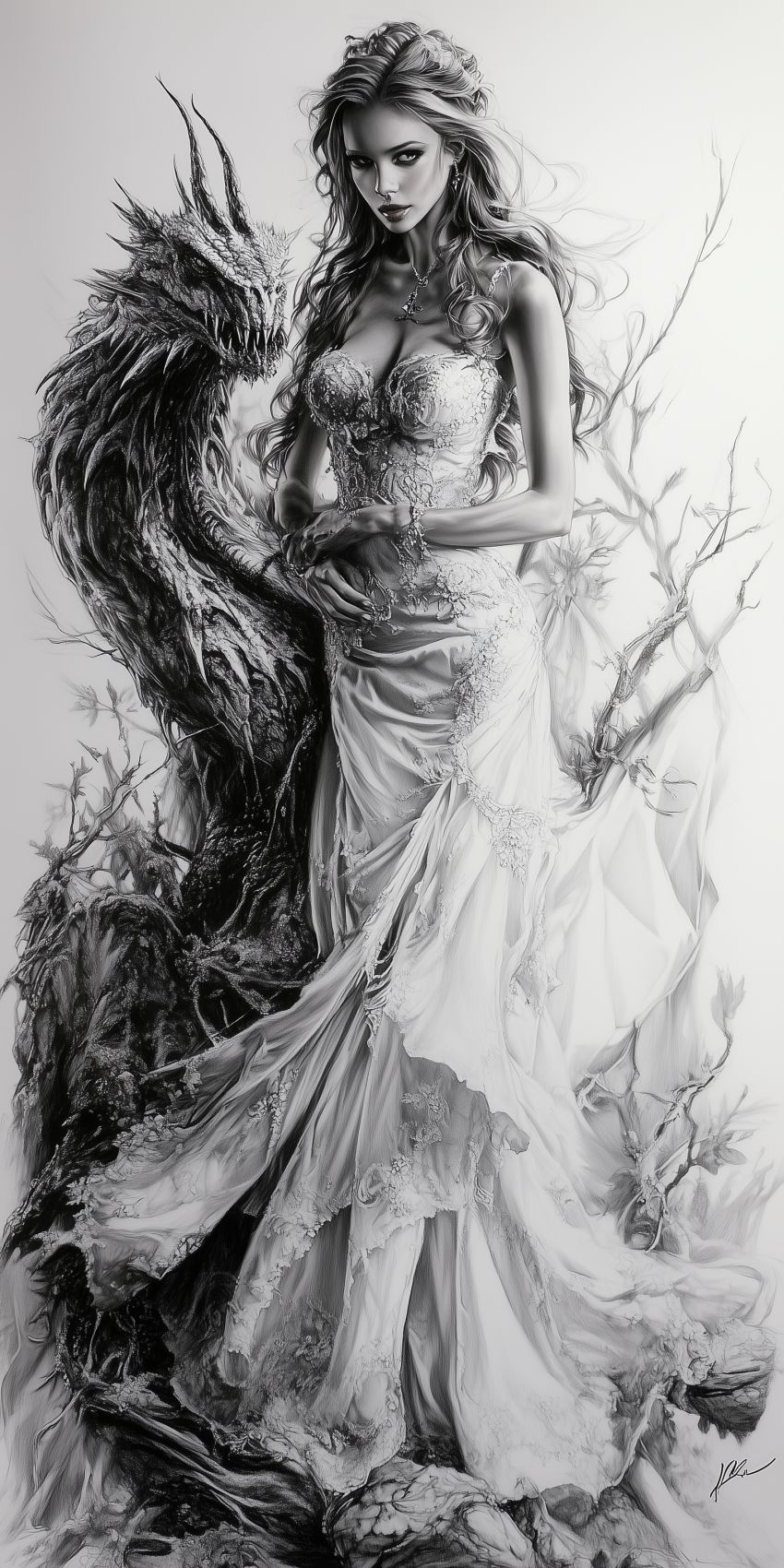 Fond d'écran inspiration luis royo 6