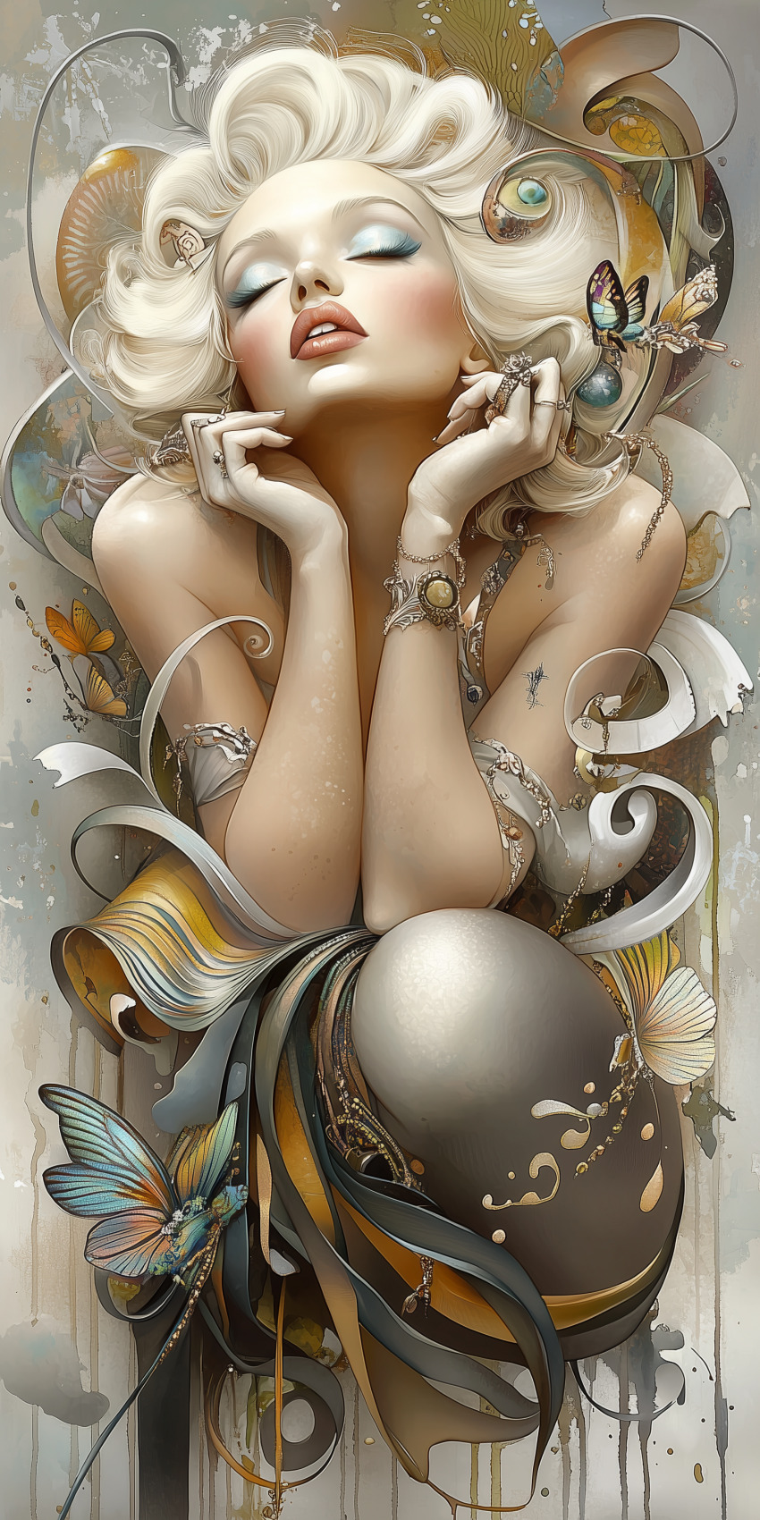 fond d ecran mobile marilyn monroe par gustav 6