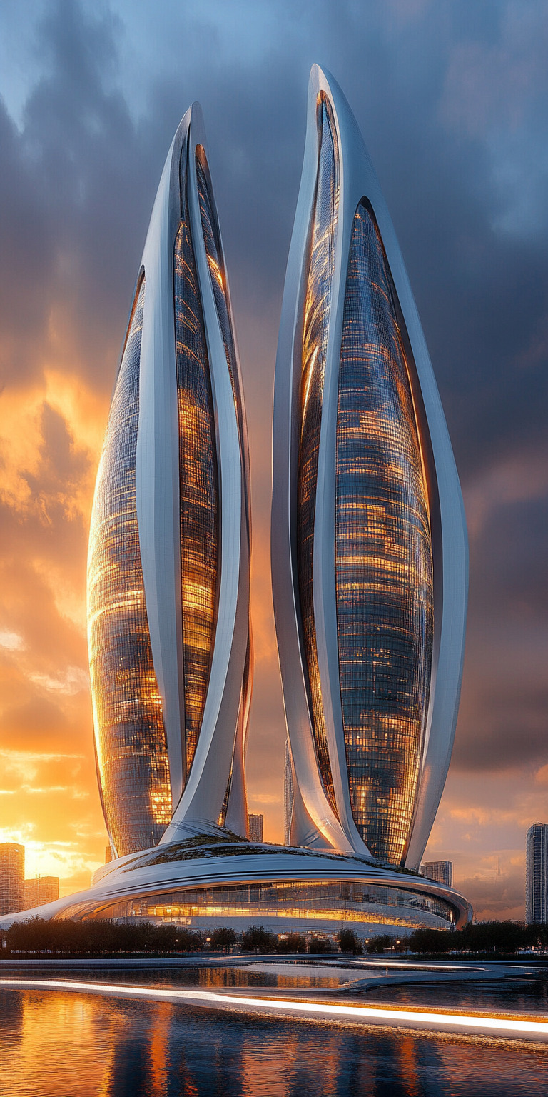 Fond d'écran monde futuriste pour mobile 31