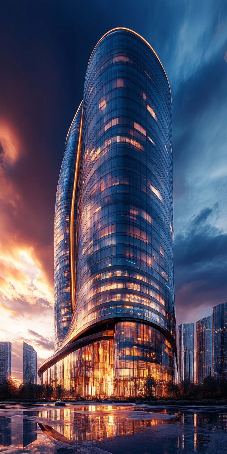 Fond d'écran monde futuriste pour mobile 40