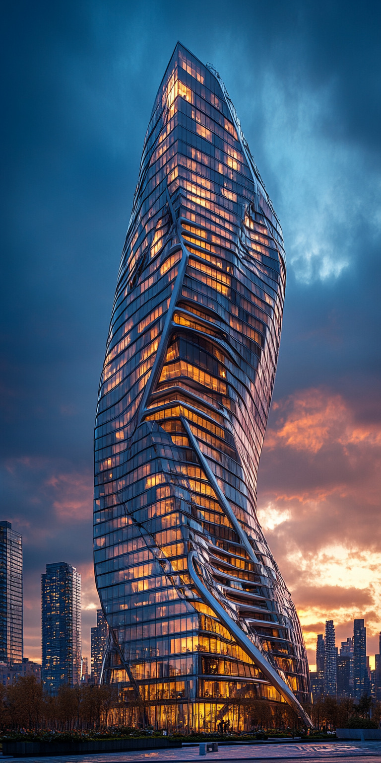 Fond d'écran monde futuriste pour mobile 42