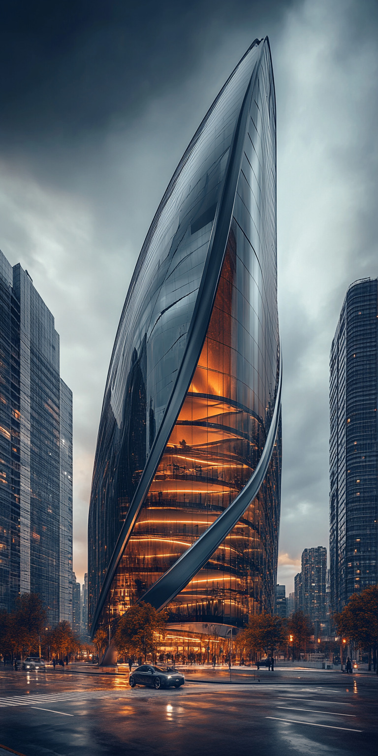 Fond d'écran monde futuriste pour mobile 54