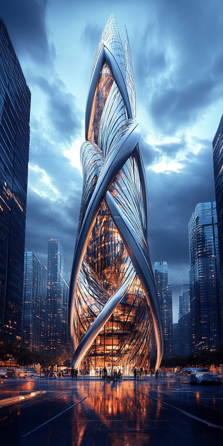 Fond d'écran monde futuriste pour mobile 62