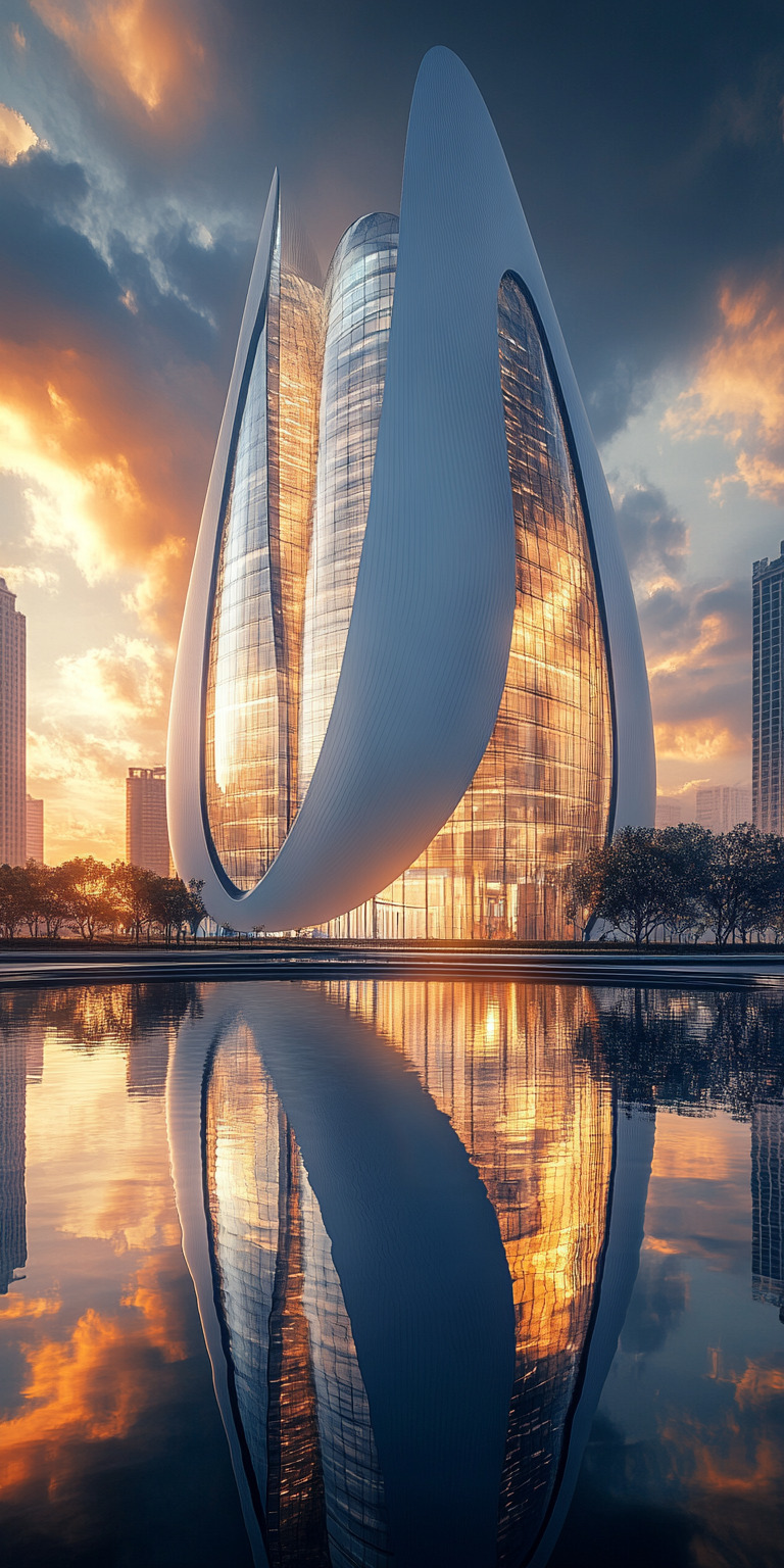 Fond d'écran monde futuriste pour mobile 65