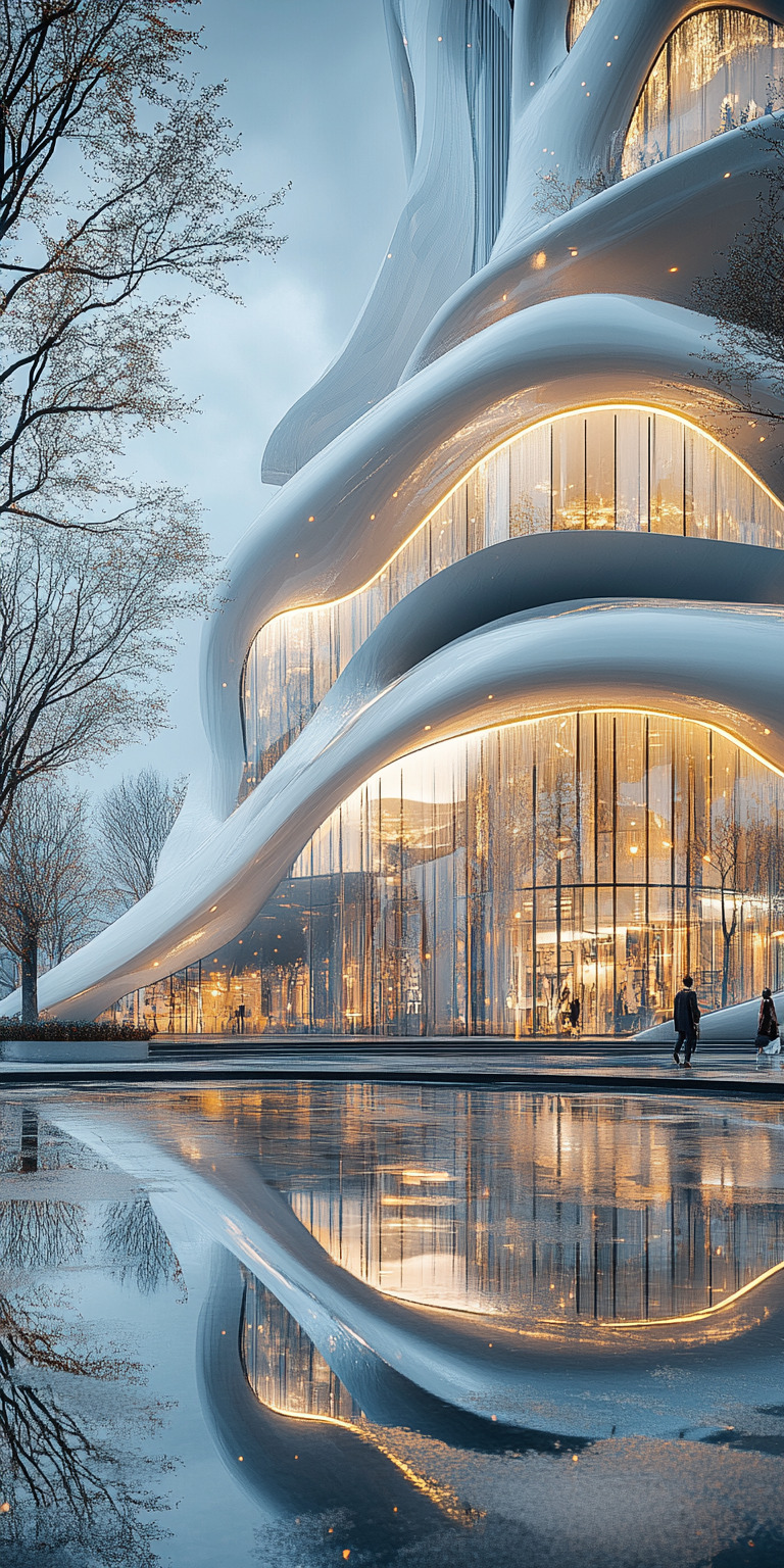 Fond d'écran monde futuriste pour mobile 70