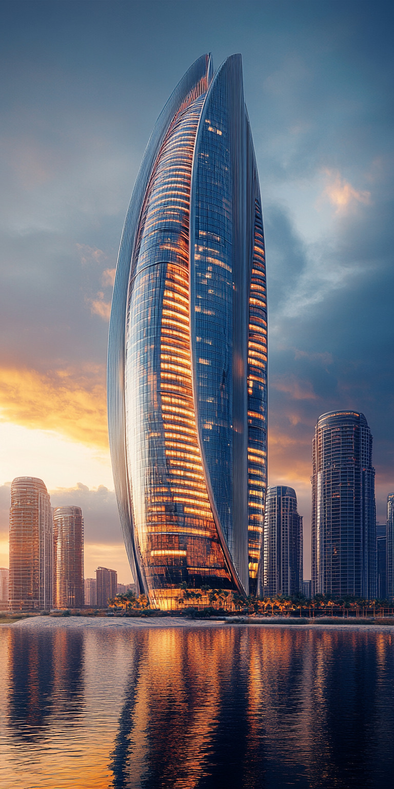 Fond d'écran monde futuriste pour mobile 81