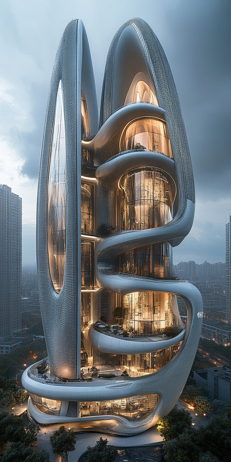 Fond d'écran monde futuriste pour mobile 83