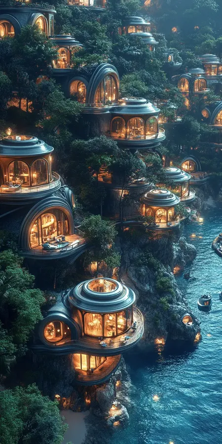 fond d ecran monde futuriste pour mobile 87