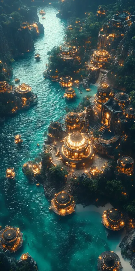 fond d ecran monde futuriste pour mobile 91