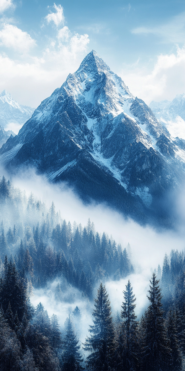 Fond d'écran montagne pour mobile 4