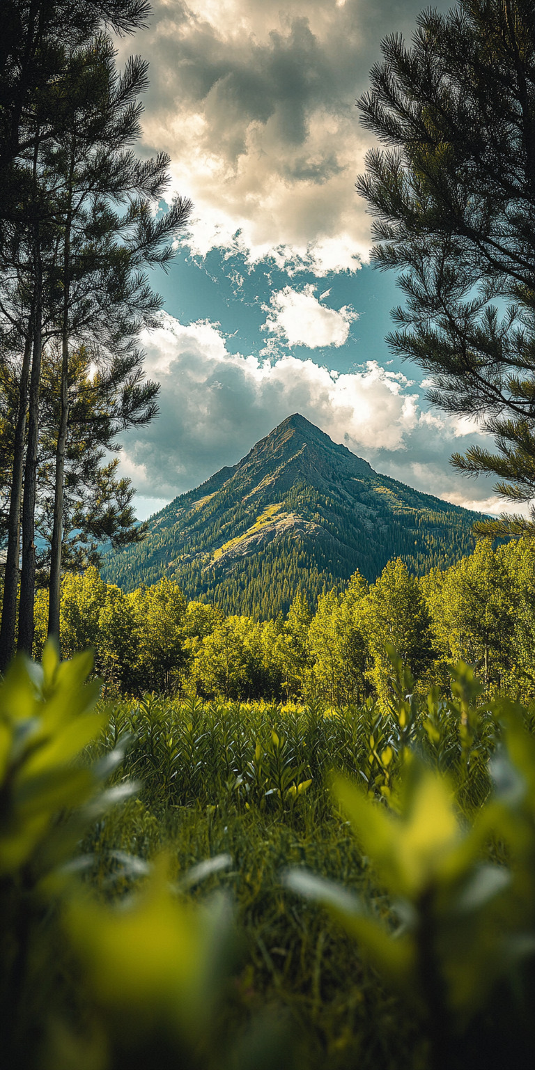 Fond d'écran montagne pour mobile 6