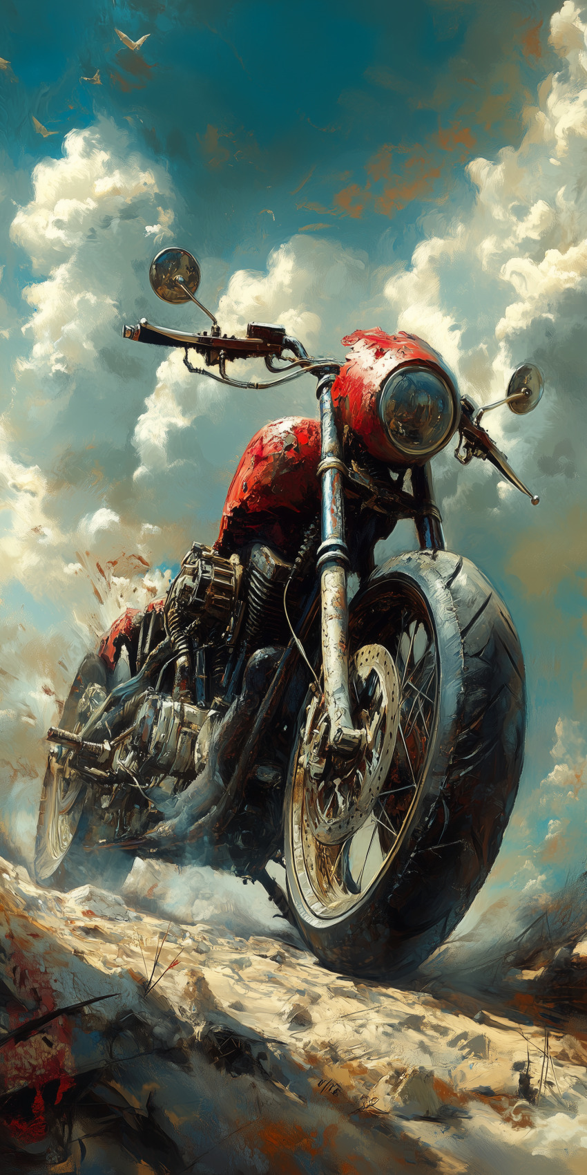 Fond d'écran mobile moto 14