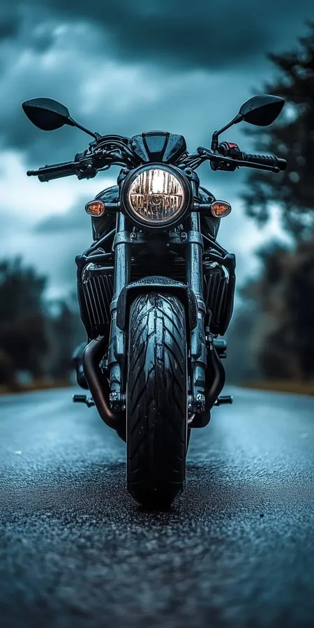 campagne Vue frontale sur route de campagne recherche par mot clé unique.