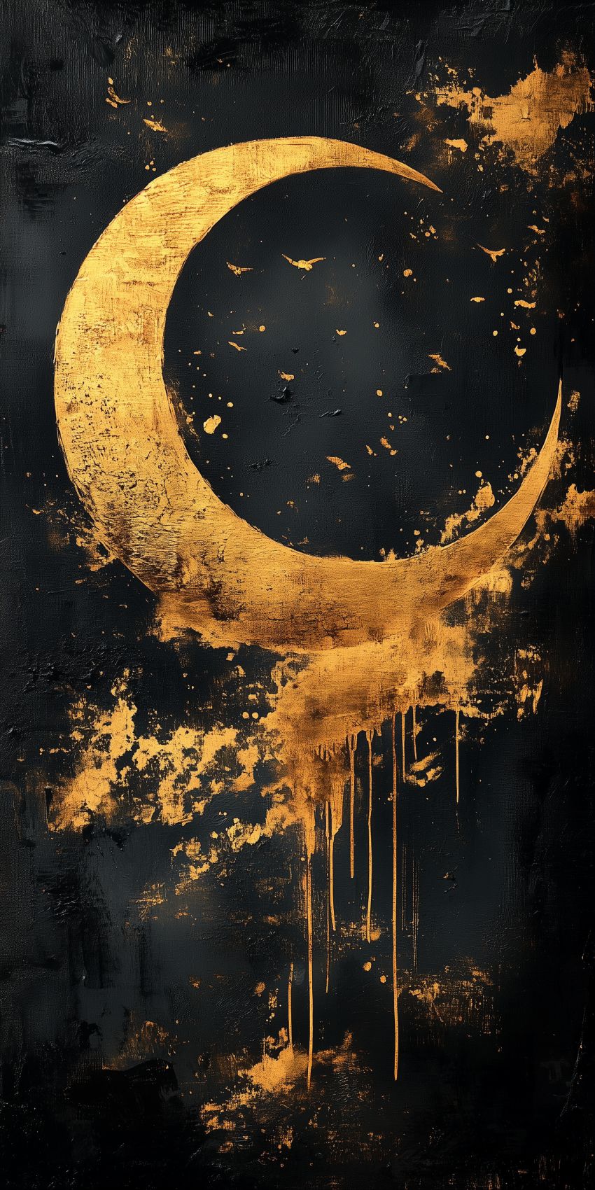 Fond d'écran sombre et mystique pour mobile 1