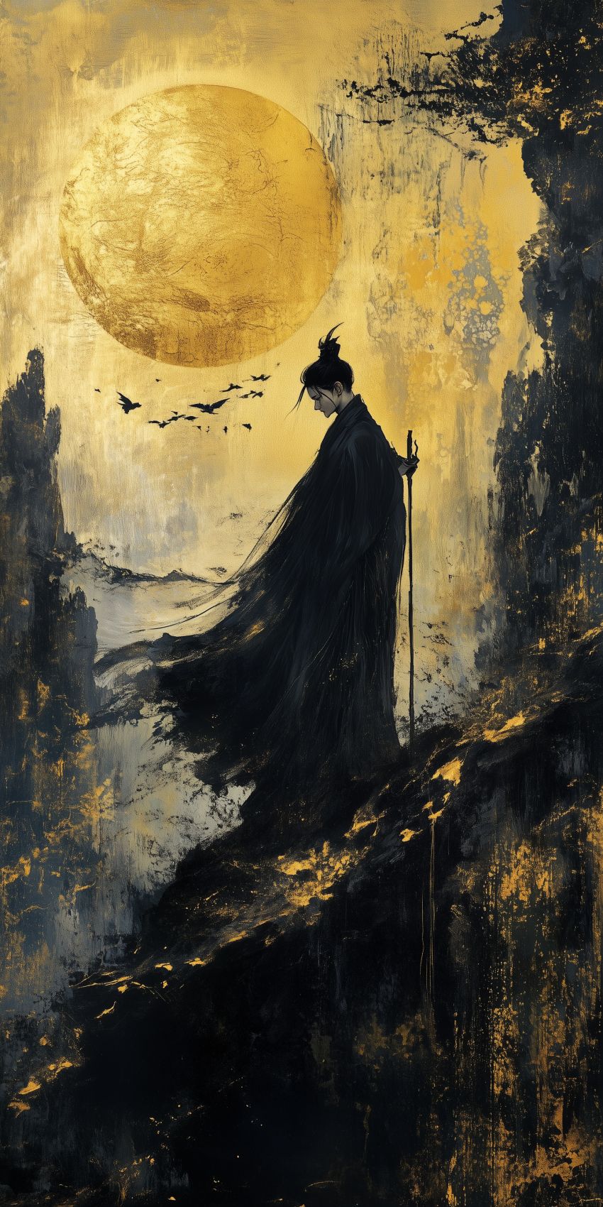 fond d ecran sombre et mystique pour mobile 11