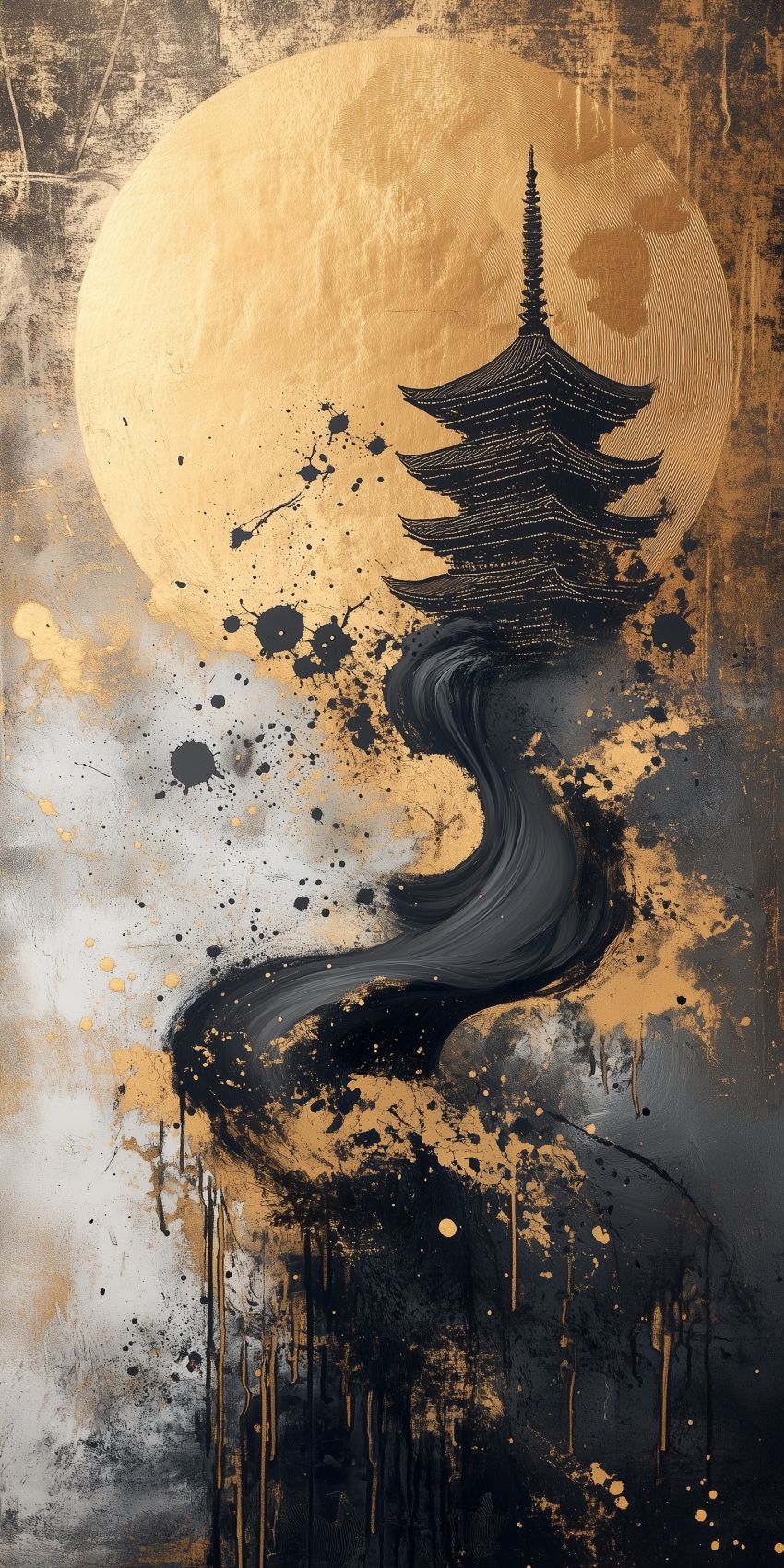 Fond d'écran sombre et mystique pour mobile 15