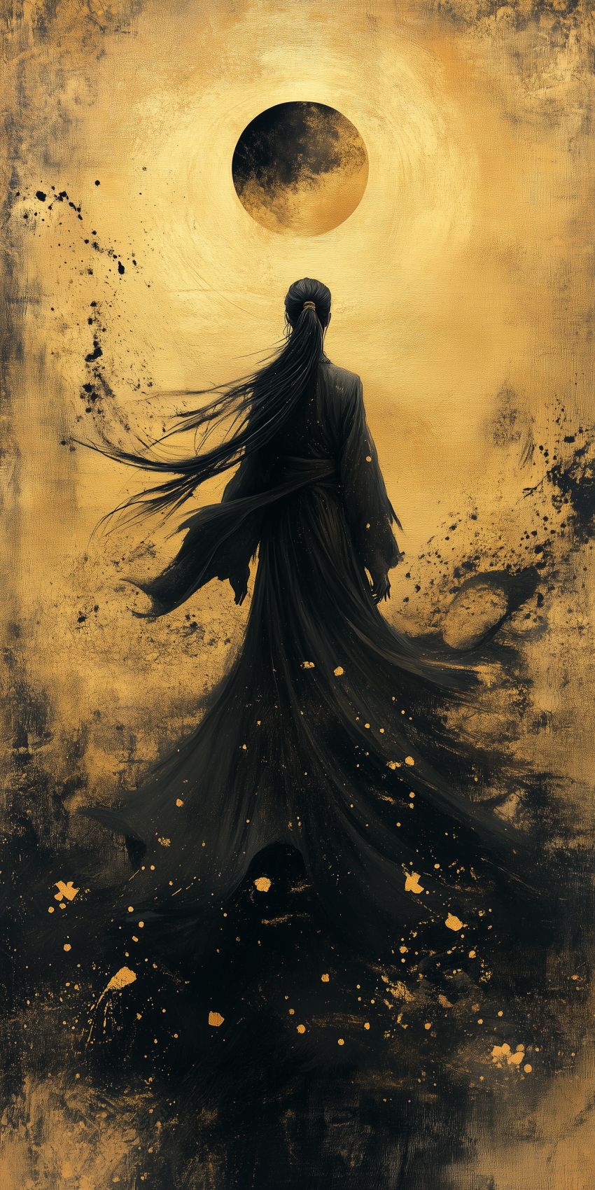 Fond d'écran sombre et mystique pour mobile 19