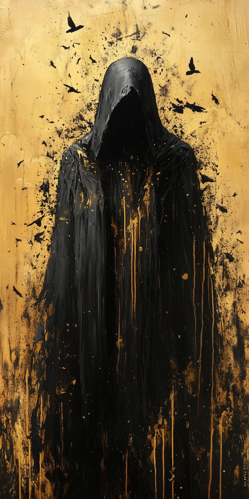 Fond d'écran sombre et mystique pour mobile 23