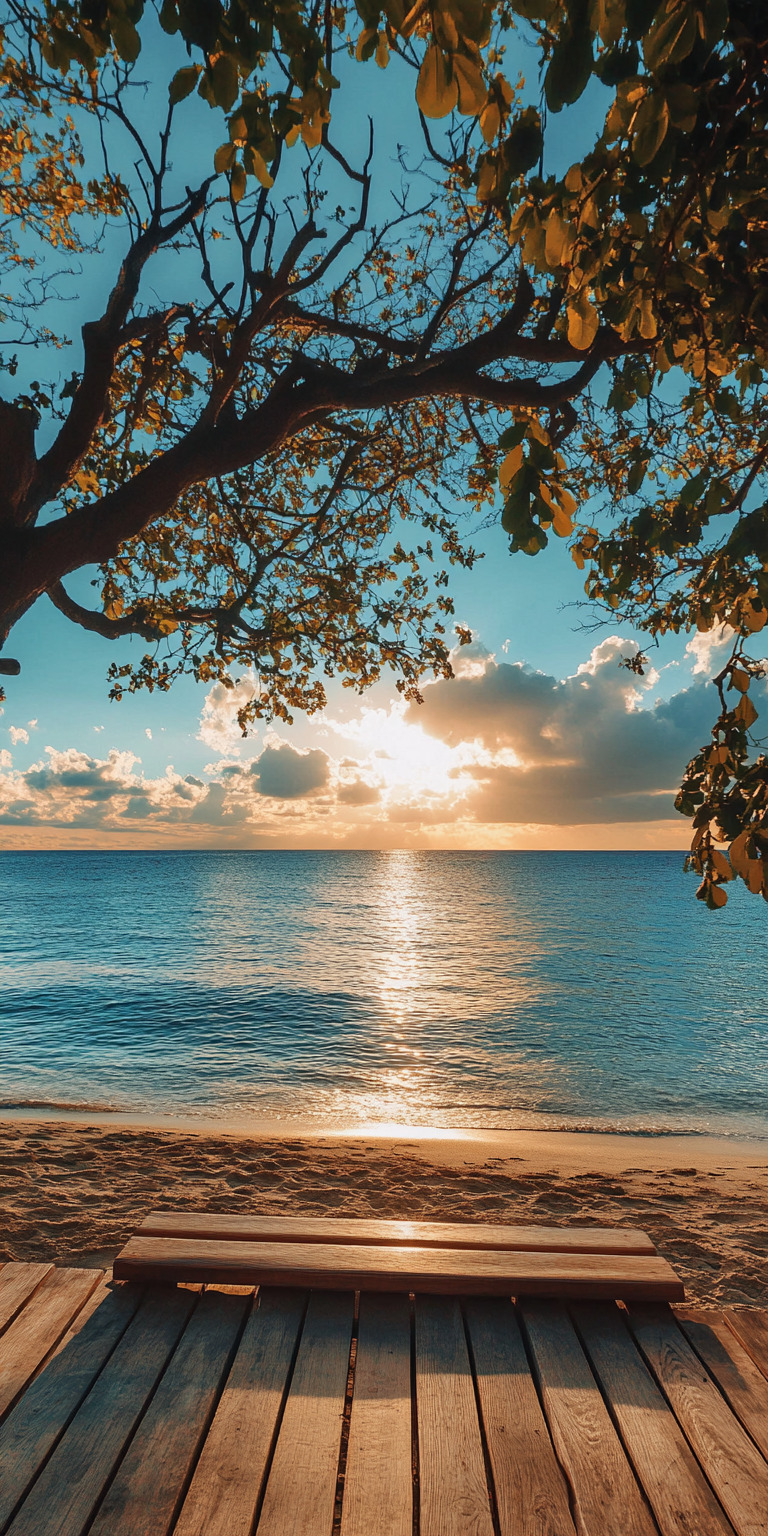 Fond d'écran nature relaxation pour mobile 33