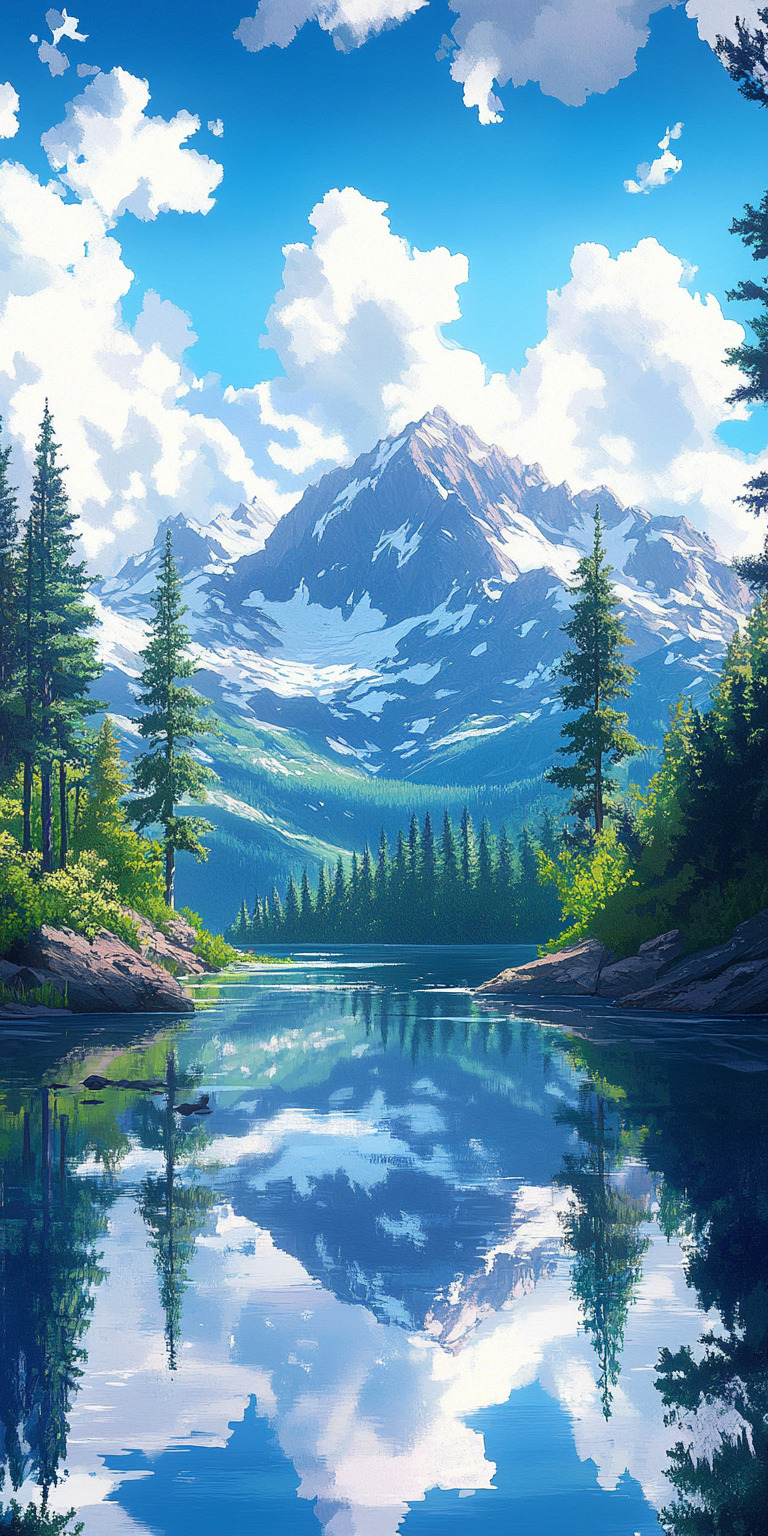 Fond d'écran nature relaxation pour mobile 54