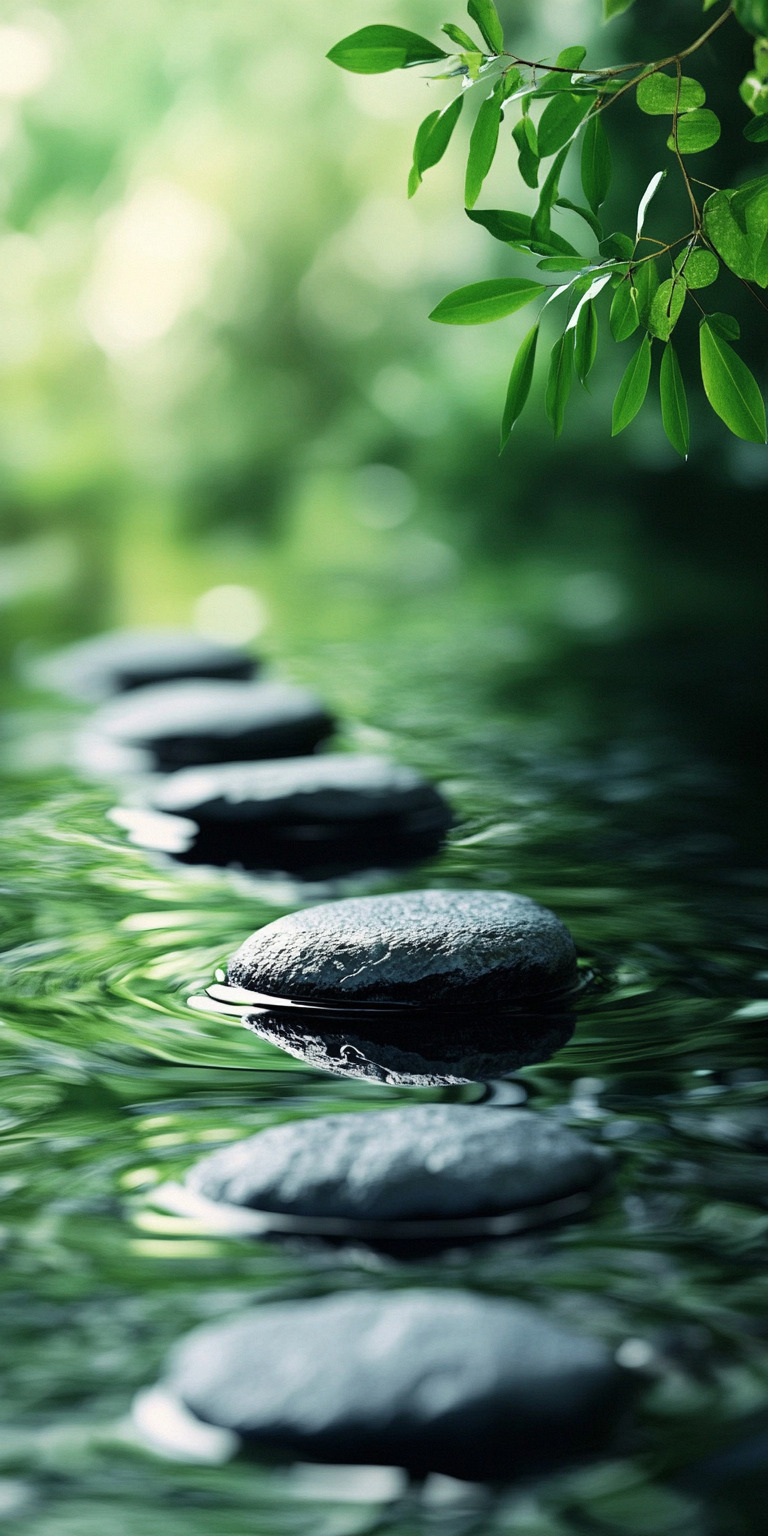 Fond d'écran nature relaxation pour mobile 80