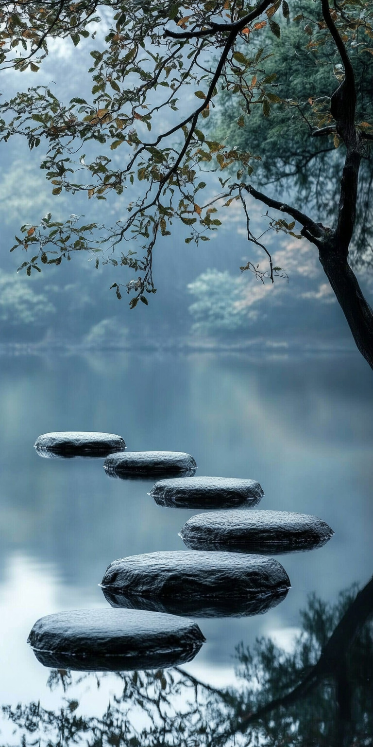 Fond d'écran nature relaxation pour mobile 86