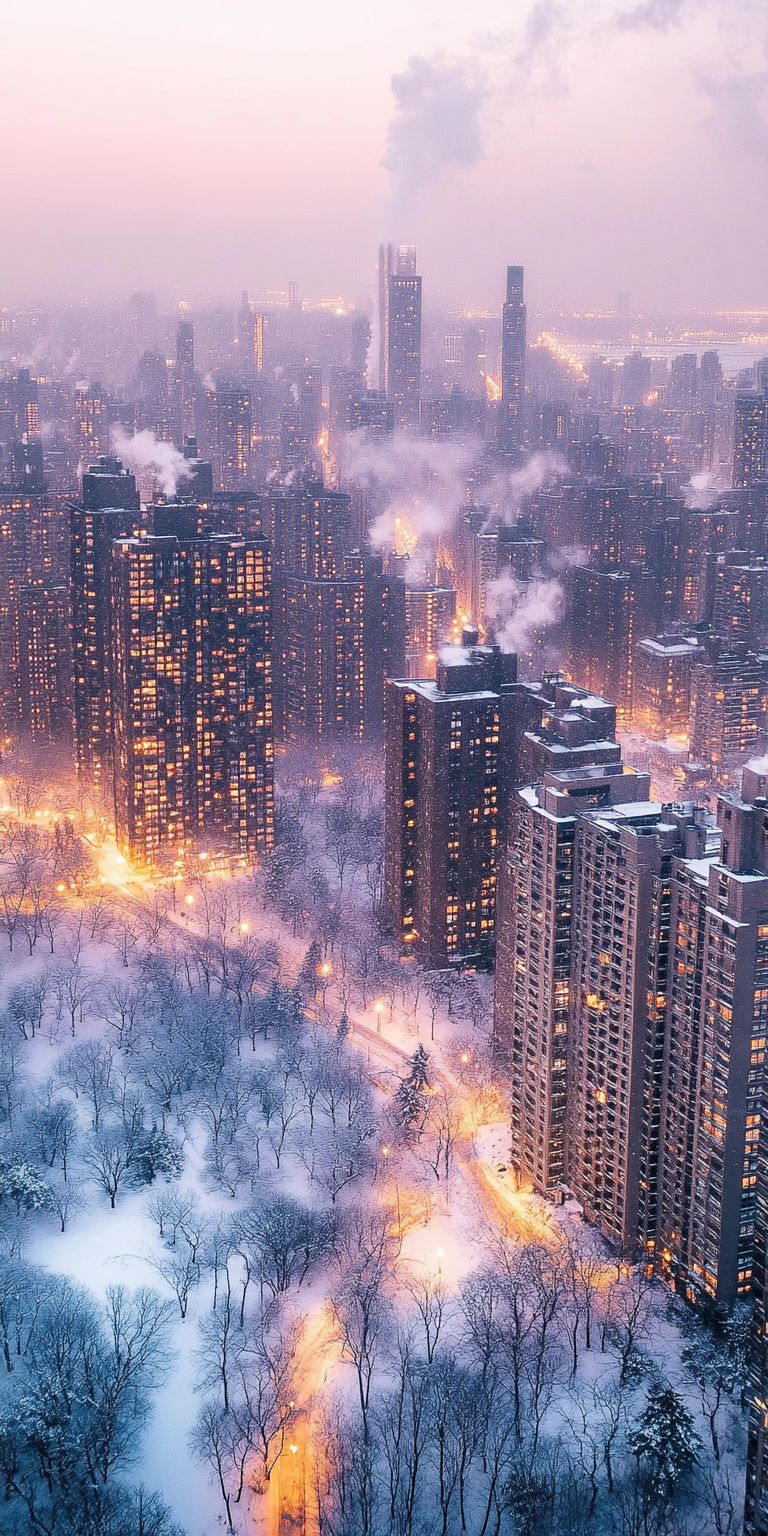 Fond d'écran neige pour mobile 11