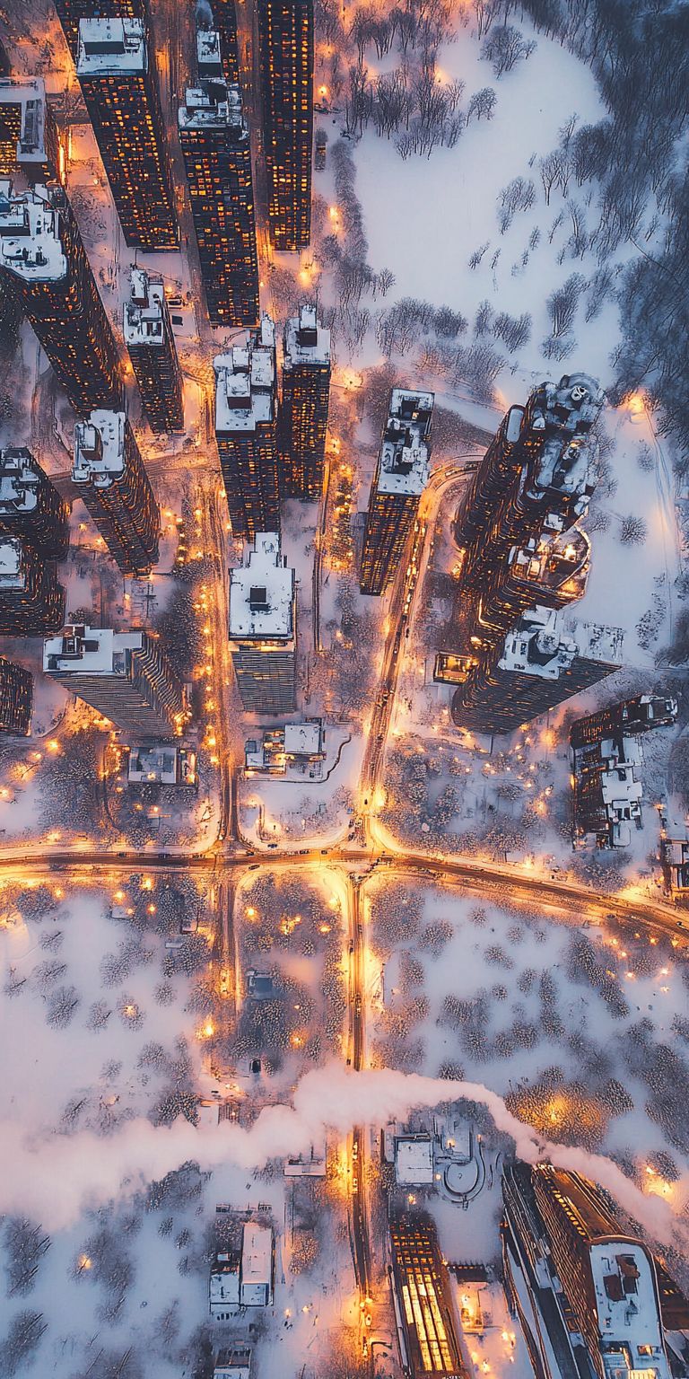 Fond d'écran neige pour mobile 12