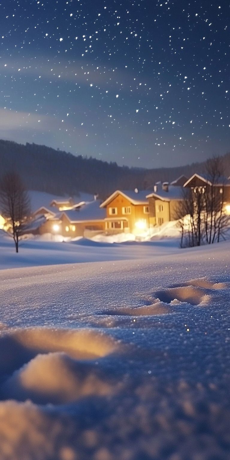 Fond d'écran neige pour mobile 30