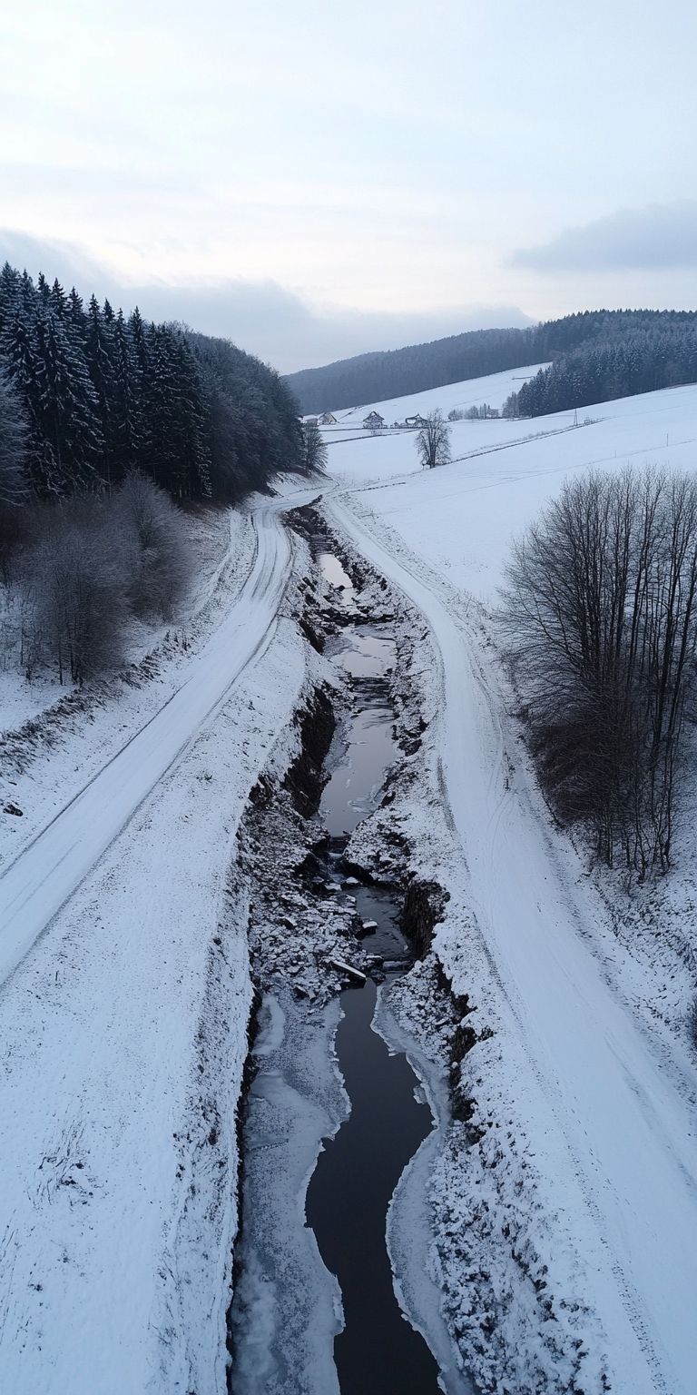 Fond d'écran neige pour mobile 34