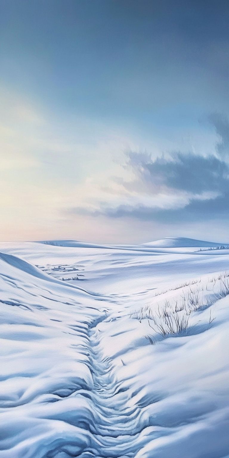 fond d ecran neige pour mobile 37