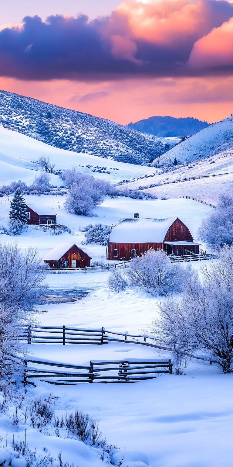 Fond d'écran neige pour mobile 50