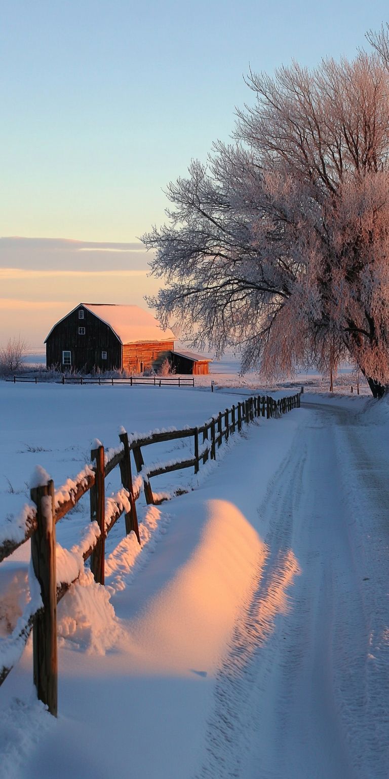 fond d ecran neige pour mobile 51