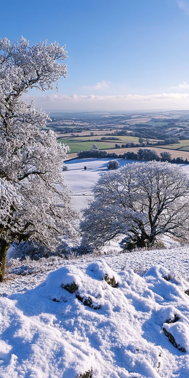 Fond d'écran neige pour mobile 53