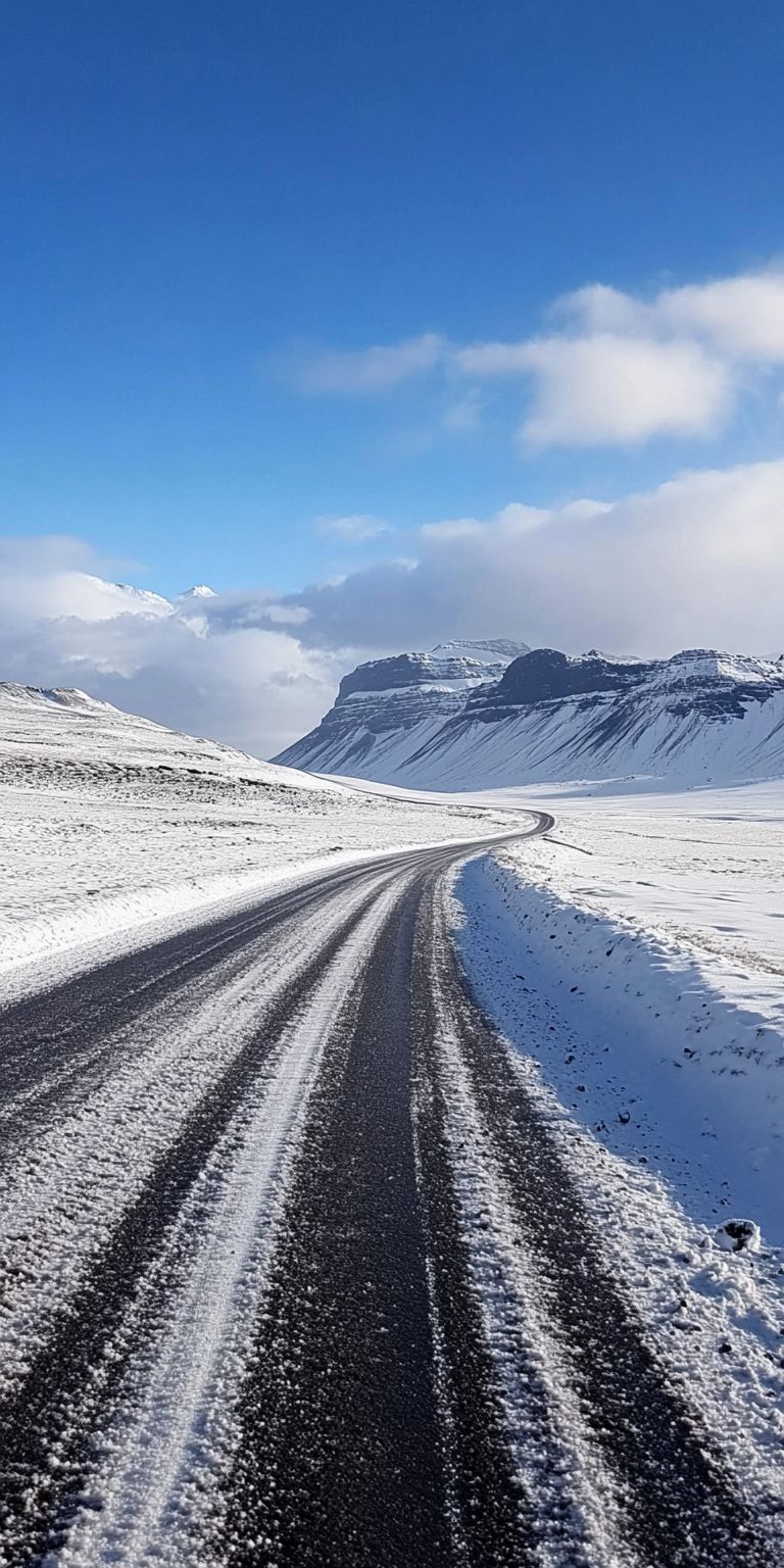 Fond d'écran neige pour mobile 58