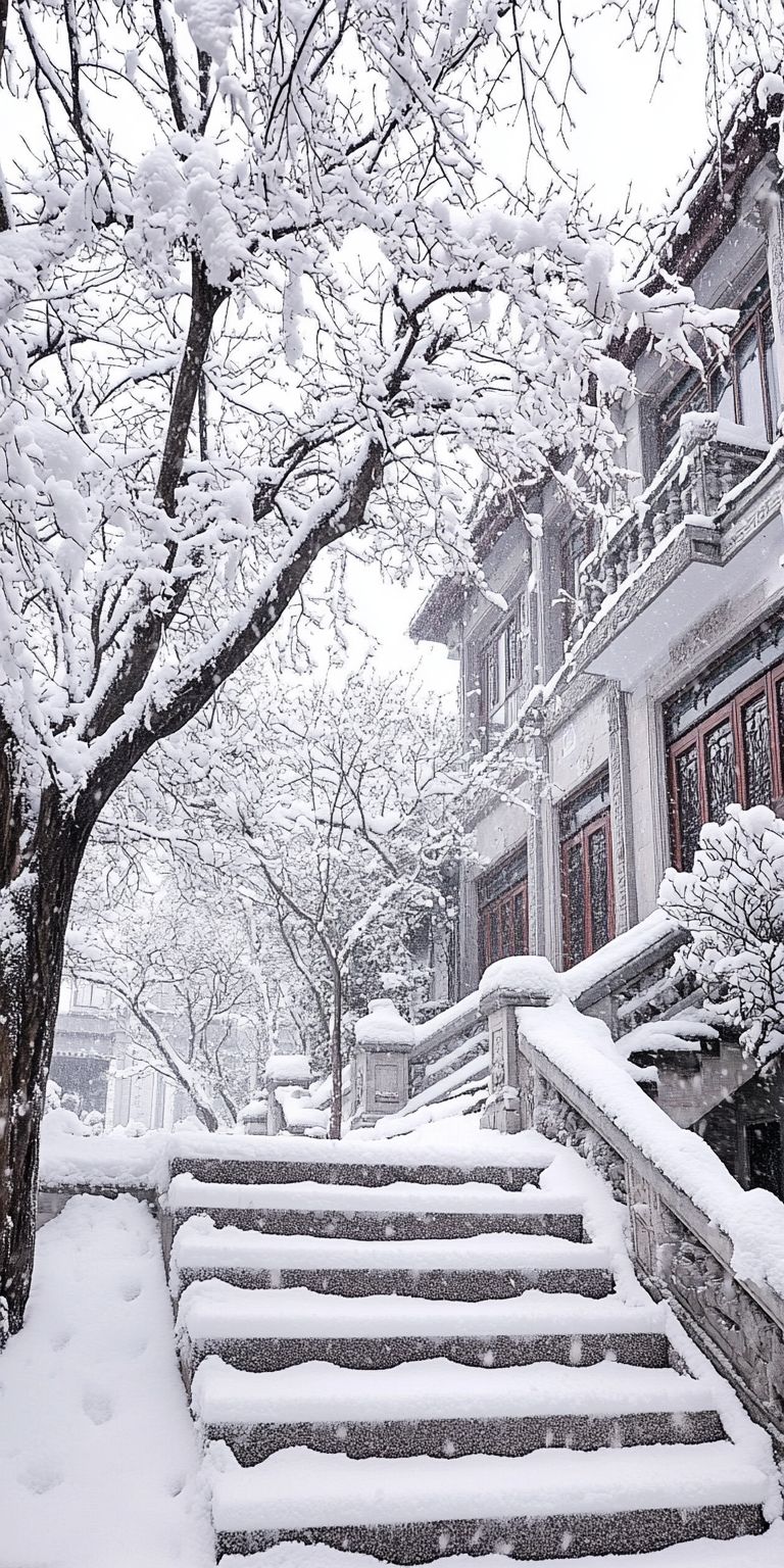 Fond d'écran neige pour mobile 60