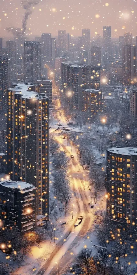 Fonds d'écran Neige pour mobile