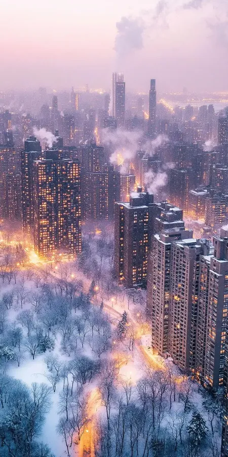 fond d ecran neige pour mobile 11