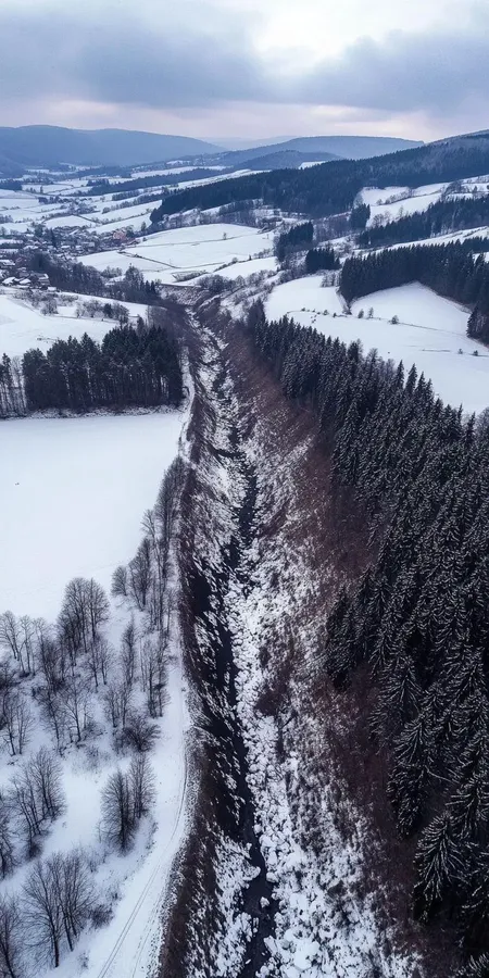 Fond d'écran neige pour mobile 35