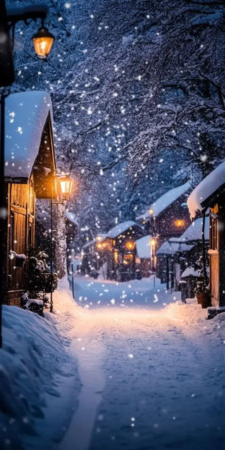 Fond d'écran neige pour mobile 40